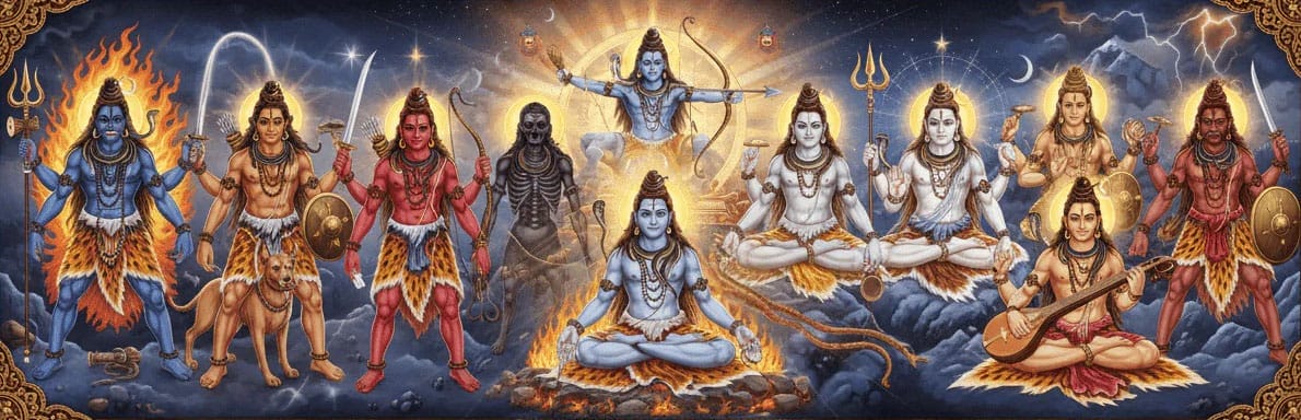 avatars of shiva